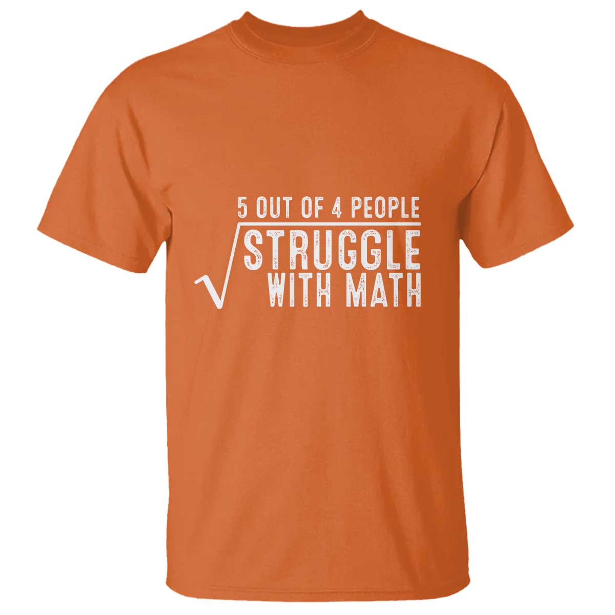 funny-5-of-4-people-struggle-with-math-t-shirt