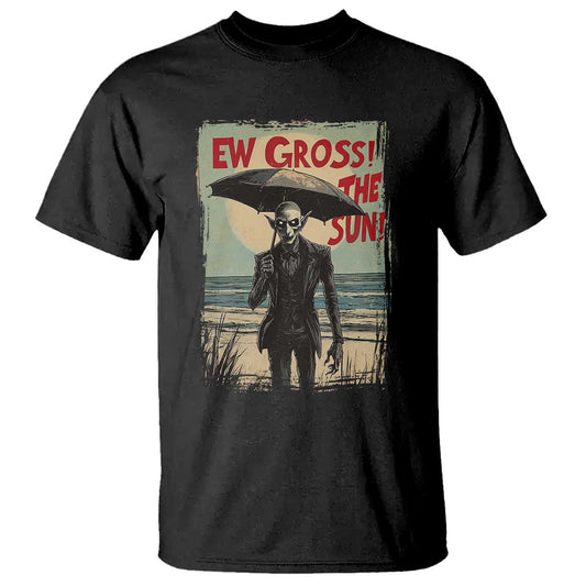 funny-vampire-t-shirt-ew-gross-the-sun-sunny-beach-trip-halloween