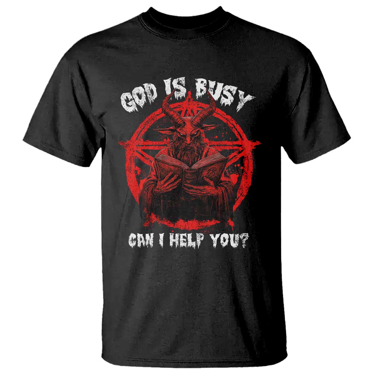 satan-t-shirt-god-is-busy-can-i-help-you-baphomet-satanic-goat