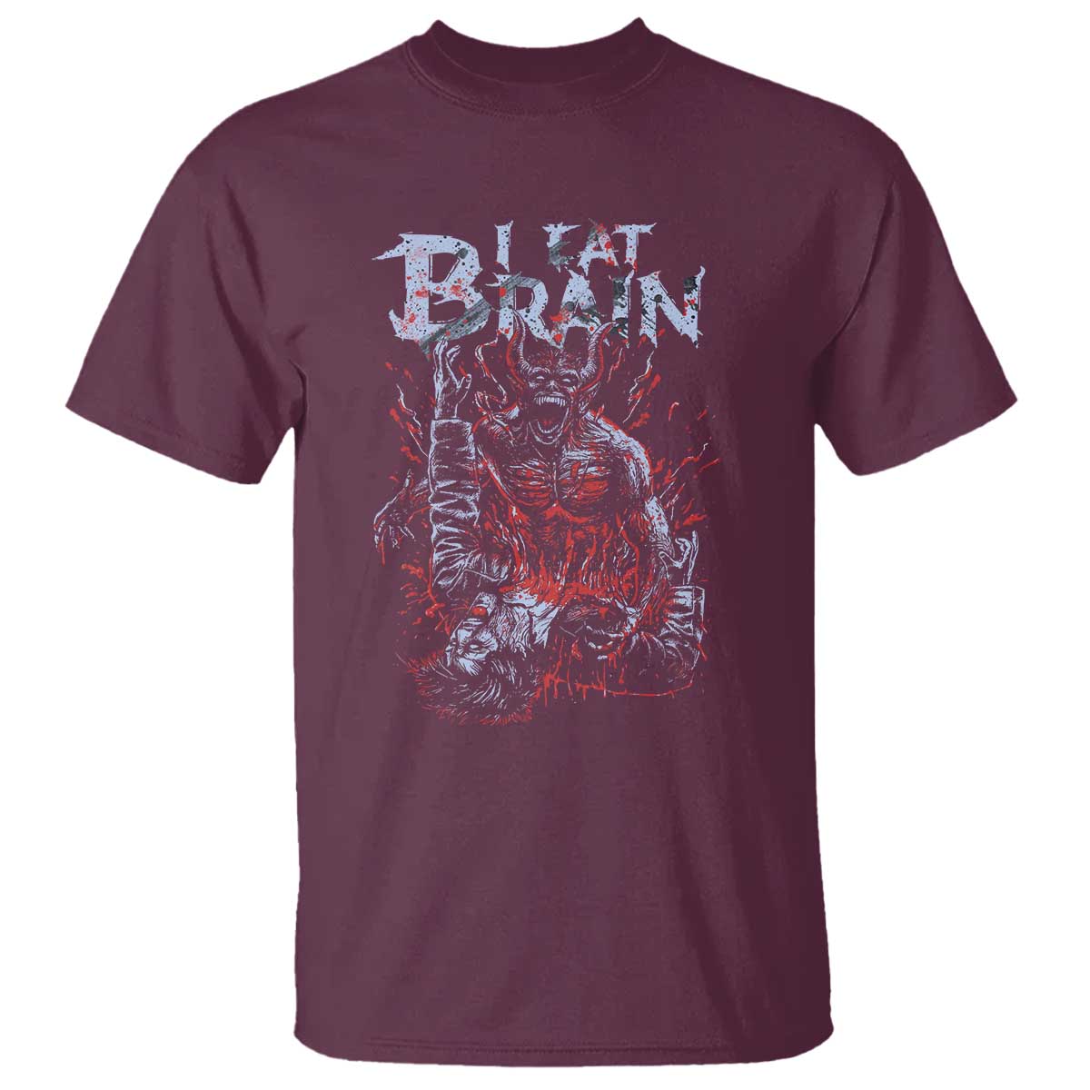 horror-halloween-t-shirt-braineater-eat-brain-scary-satan-demon