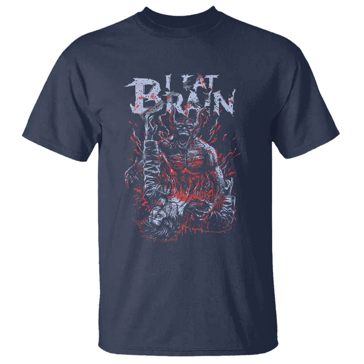 horror-halloween-t-shirt-braineater-eat-brain-scary-satan-demon