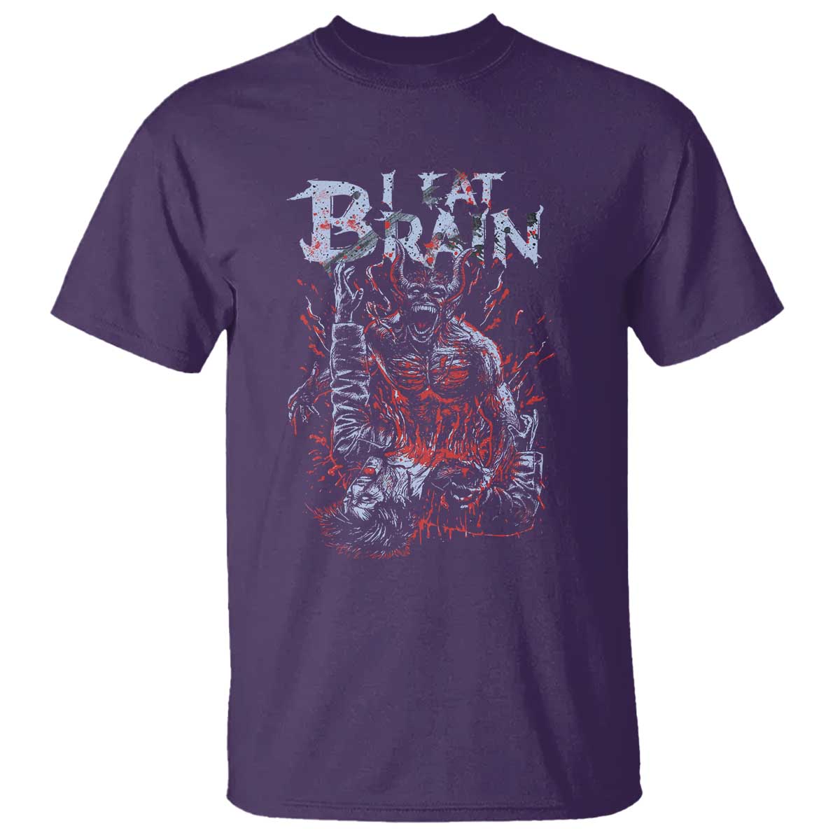 horror-halloween-t-shirt-braineater-eat-brain-scary-satan-demon