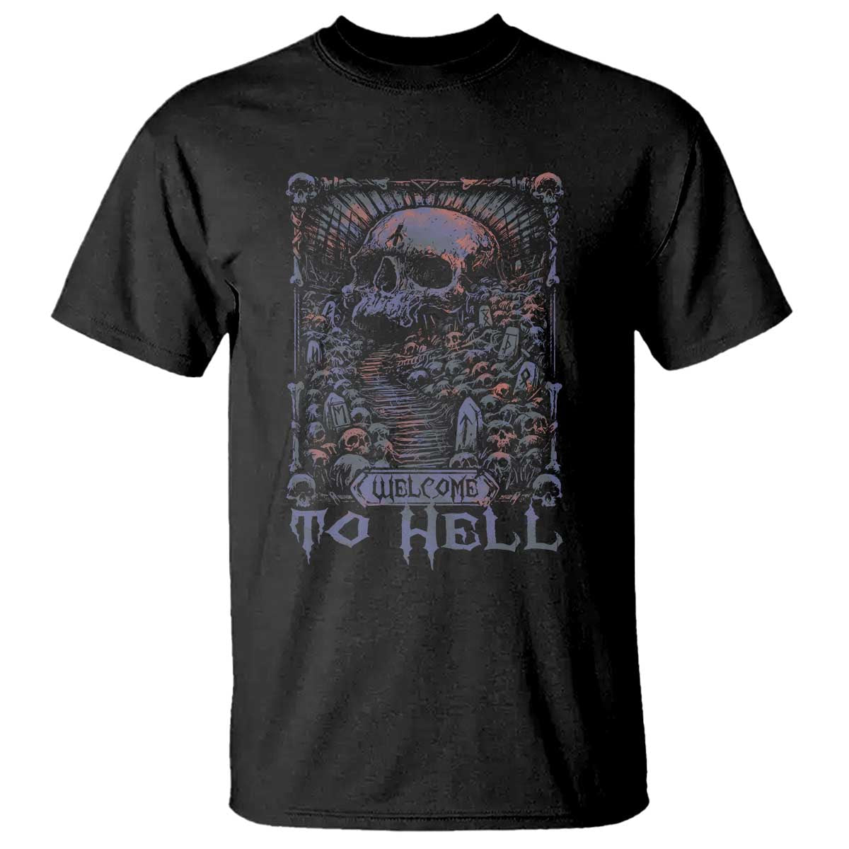 horror-halloween-t-shirt-welcome-to-hell-creepy-skull