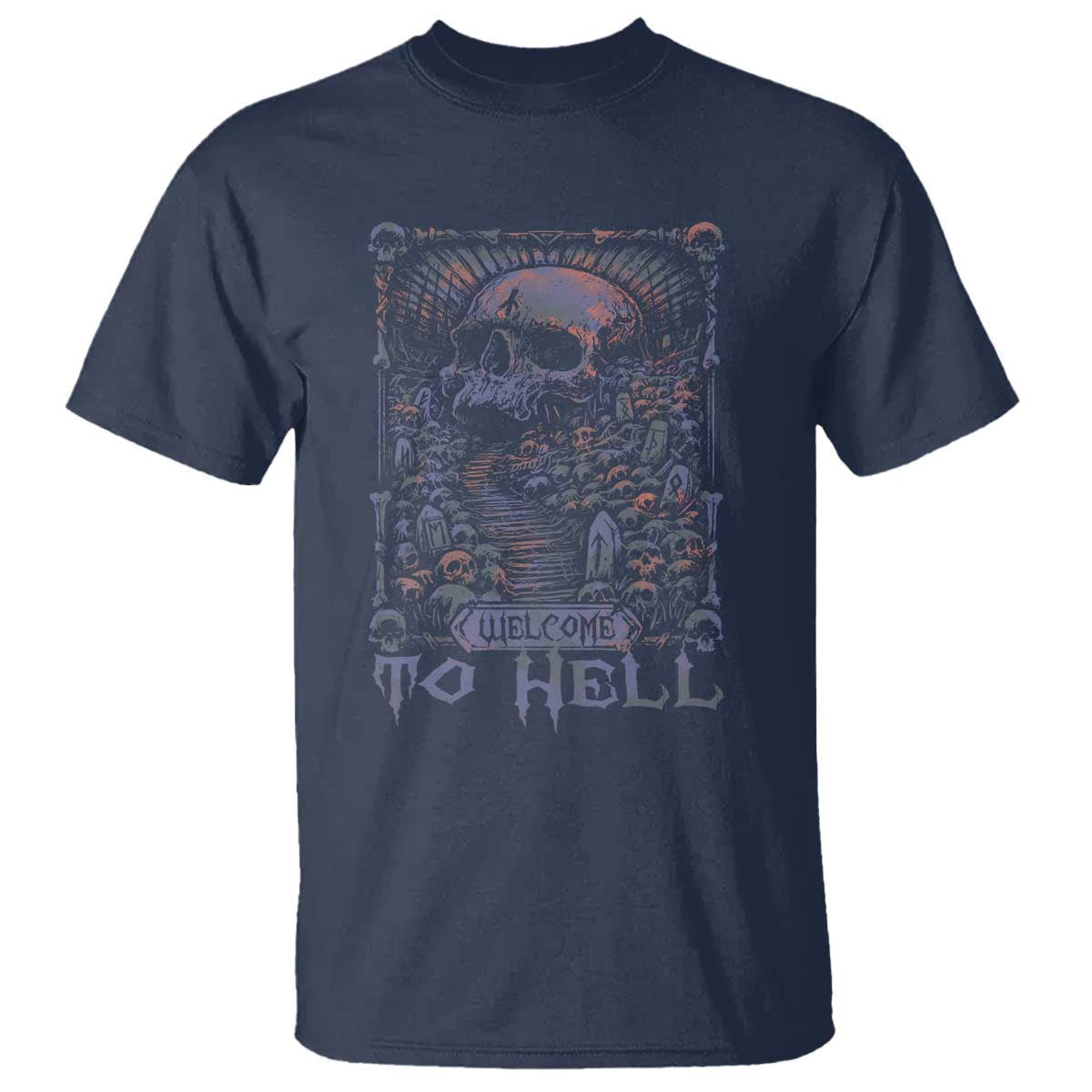 horror-halloween-t-shirt-welcome-to-hell-creepy-skull