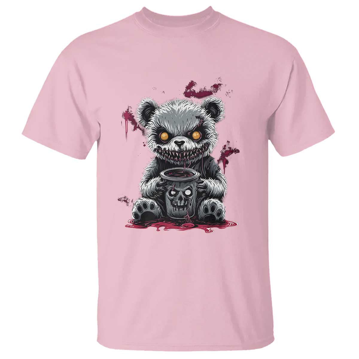 emo-bear-coffee-creepy-halloween-t-shirt
