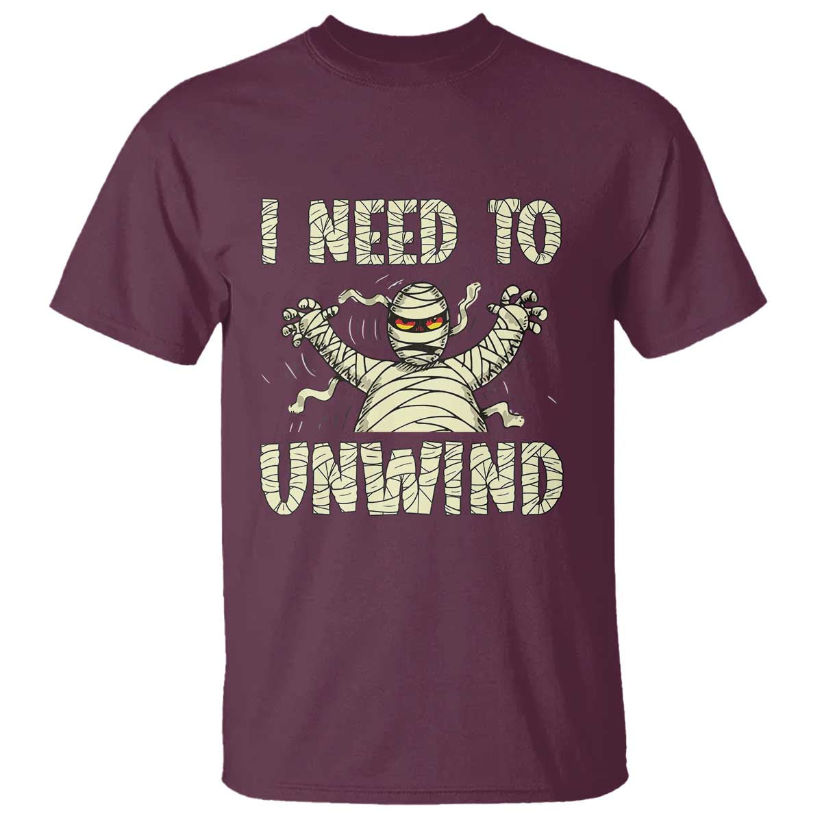 funny-halloween-mummy-t-shirt-i-need-to-unwind
