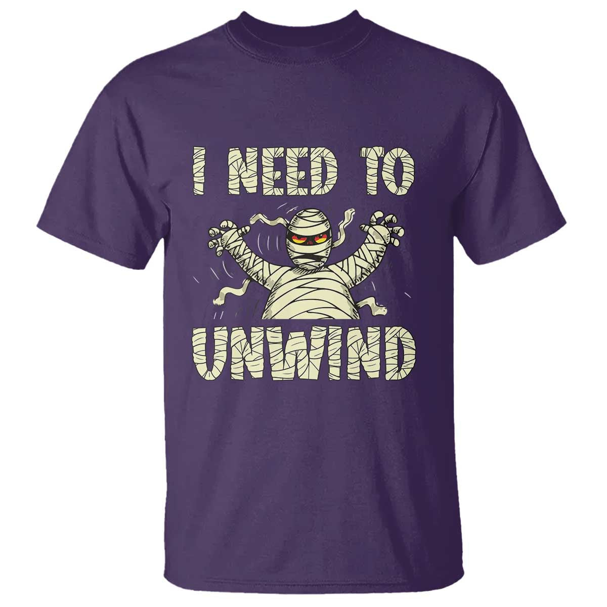 funny-halloween-mummy-t-shirt-i-need-to-unwind