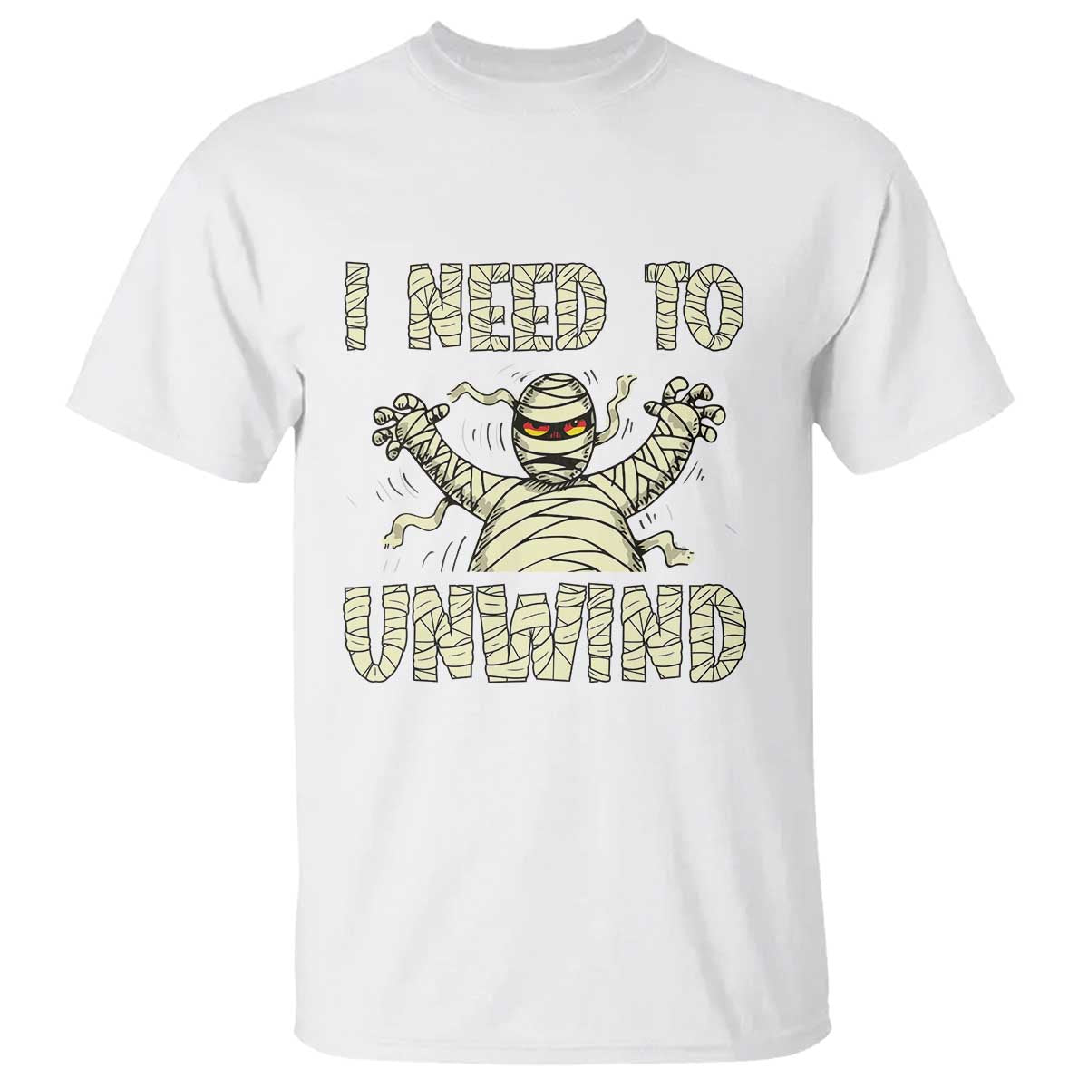 funny-halloween-mummy-t-shirt-i-need-to-unwind