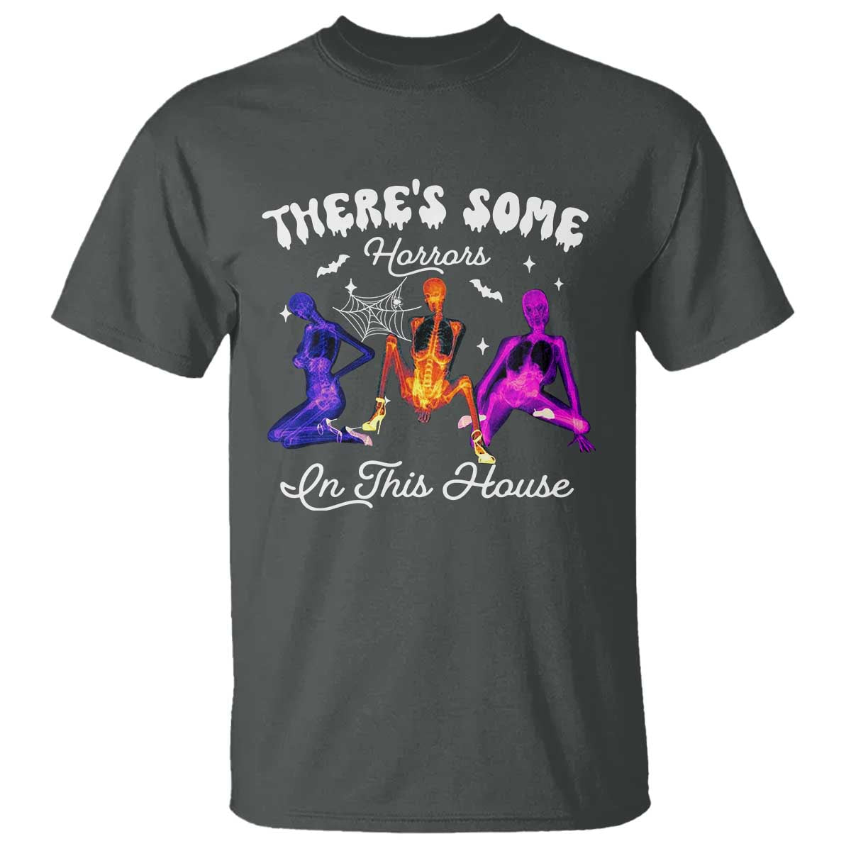 funny-halloween-t-shirt-therere-some-horrors-in-this-house