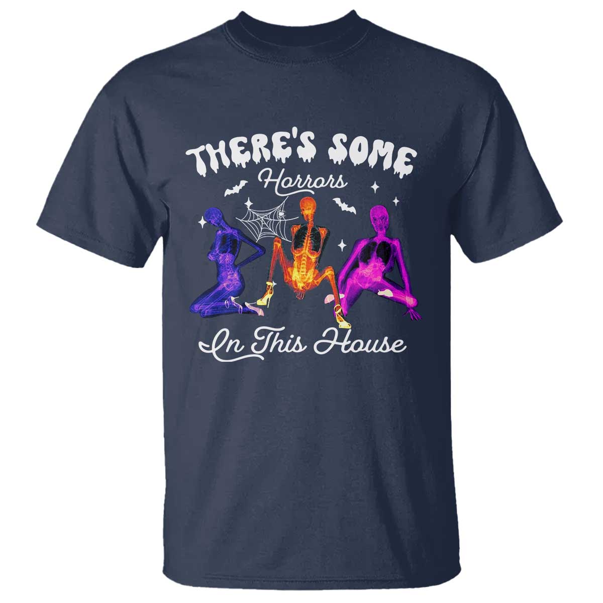funny-halloween-t-shirt-therere-some-horrors-in-this-house