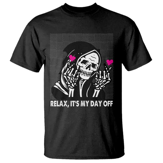 funny-grim-reaper-t-shirt-relax-its-my-day-off-halloween