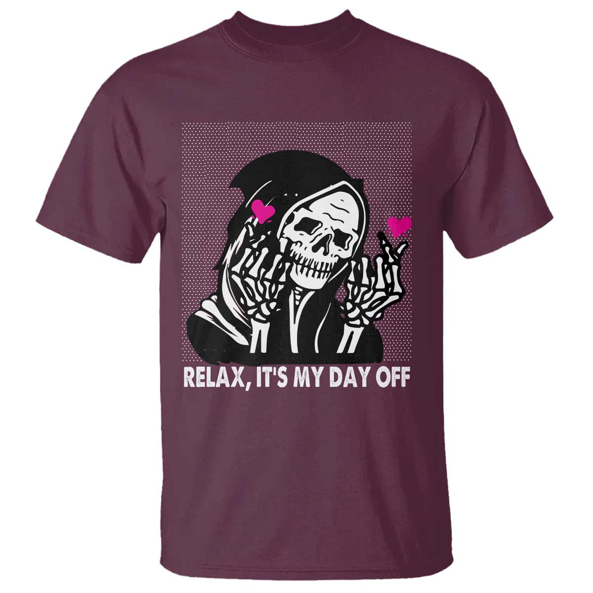 funny-grim-reaper-t-shirt-relax-its-my-day-off-halloween