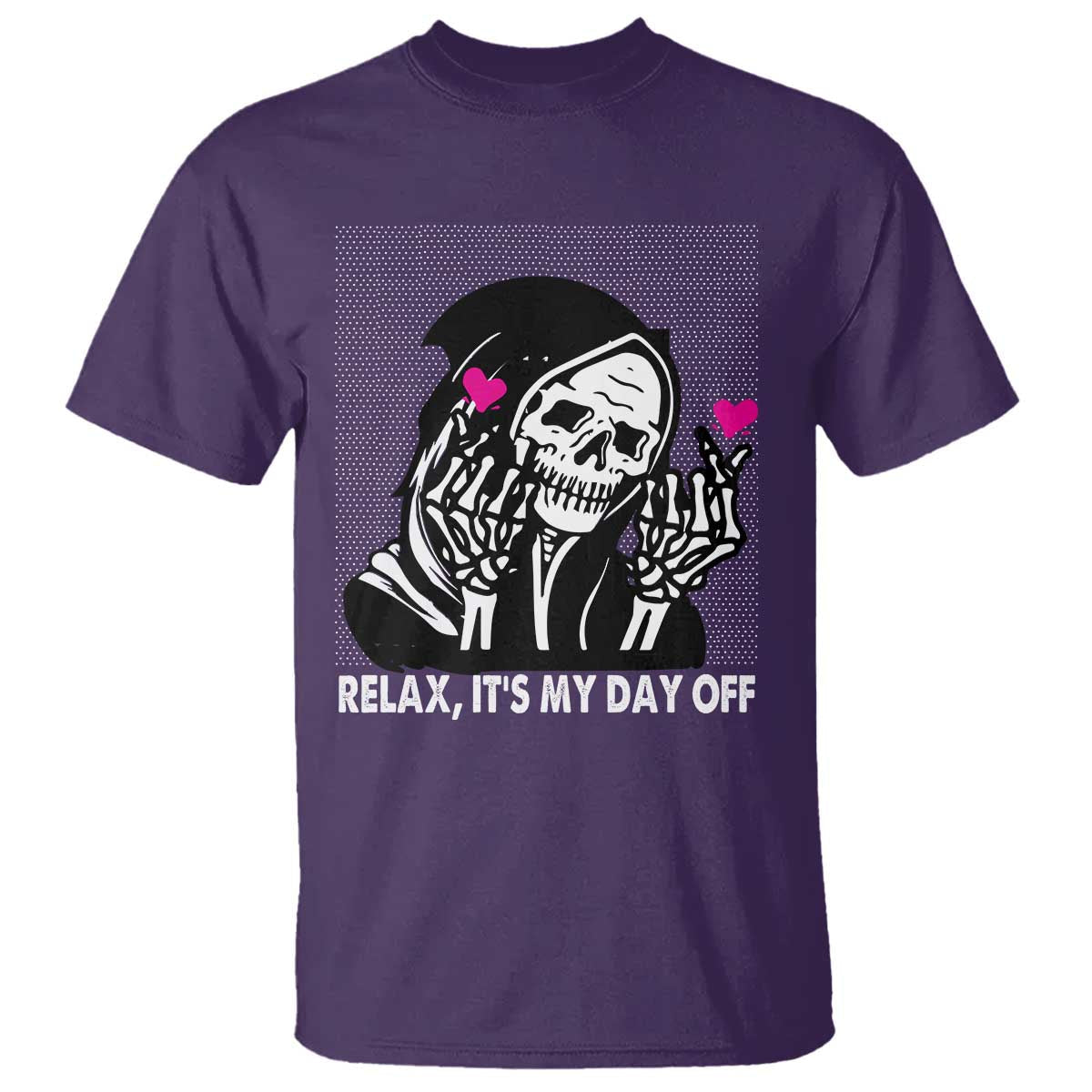 funny-grim-reaper-t-shirt-relax-its-my-day-off-halloween