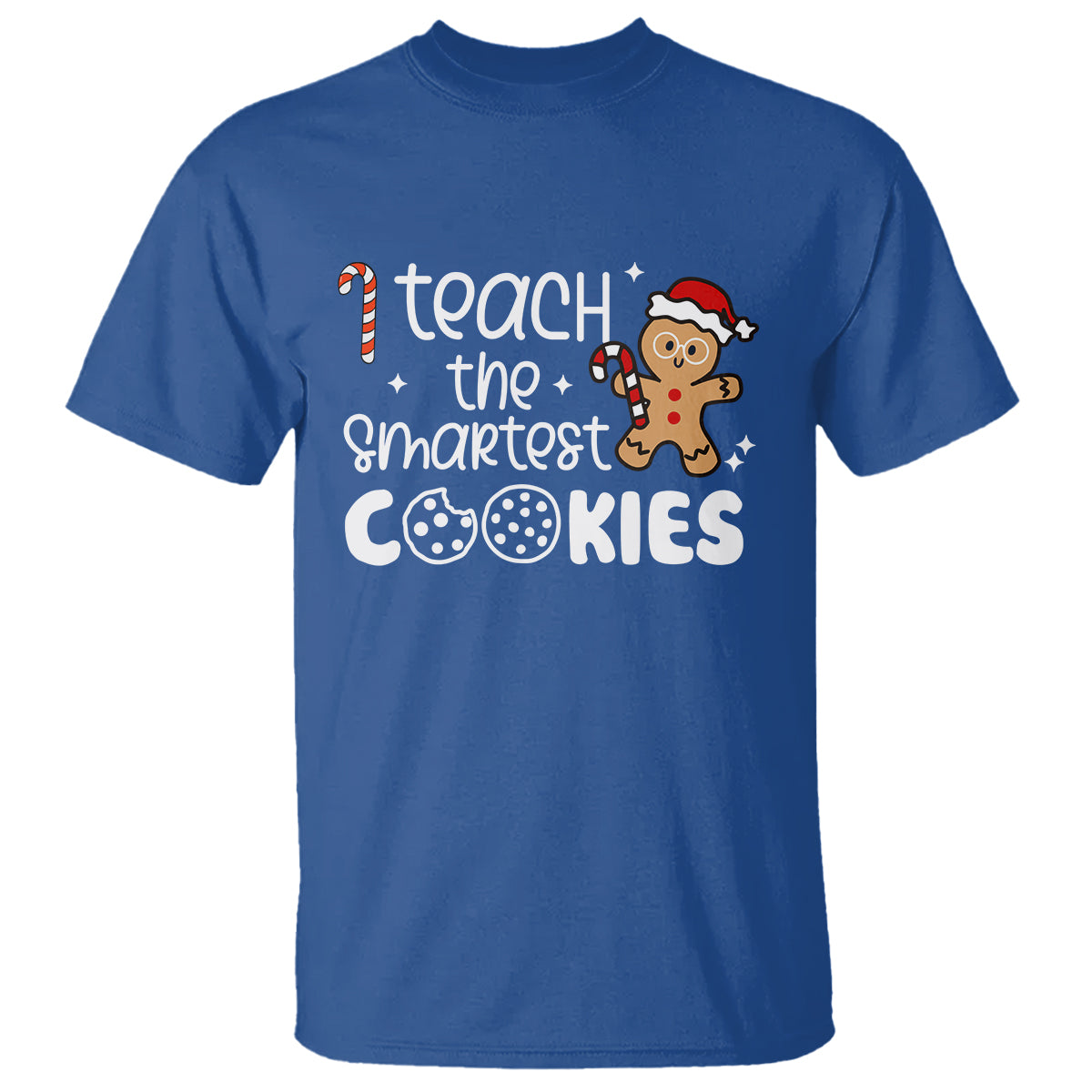 i-teach-the-smartest-little-cookies-christmas-best-teacher-t-shirt
