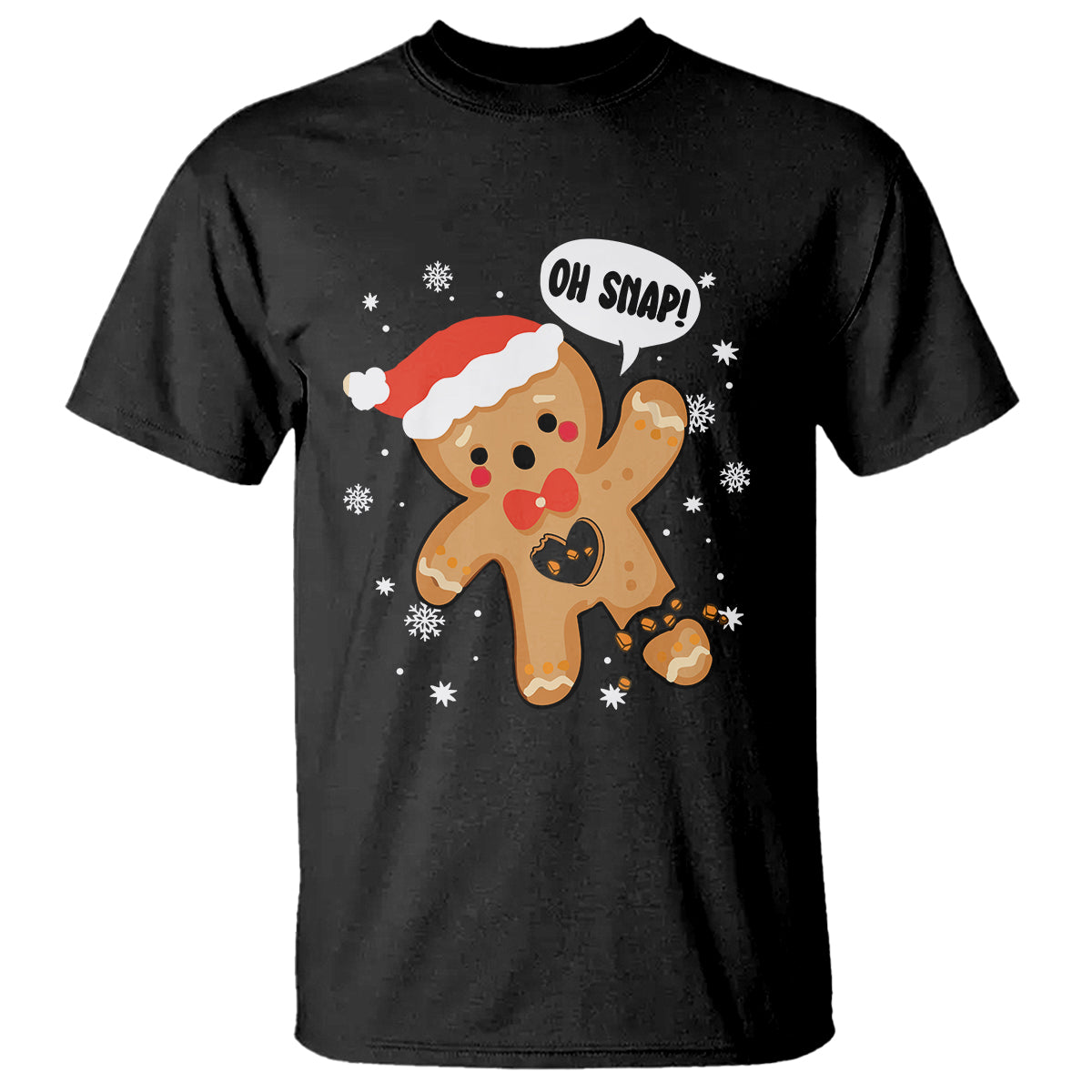 op-snap-gingerbread-broken-heart-single-christmas-t-shirt