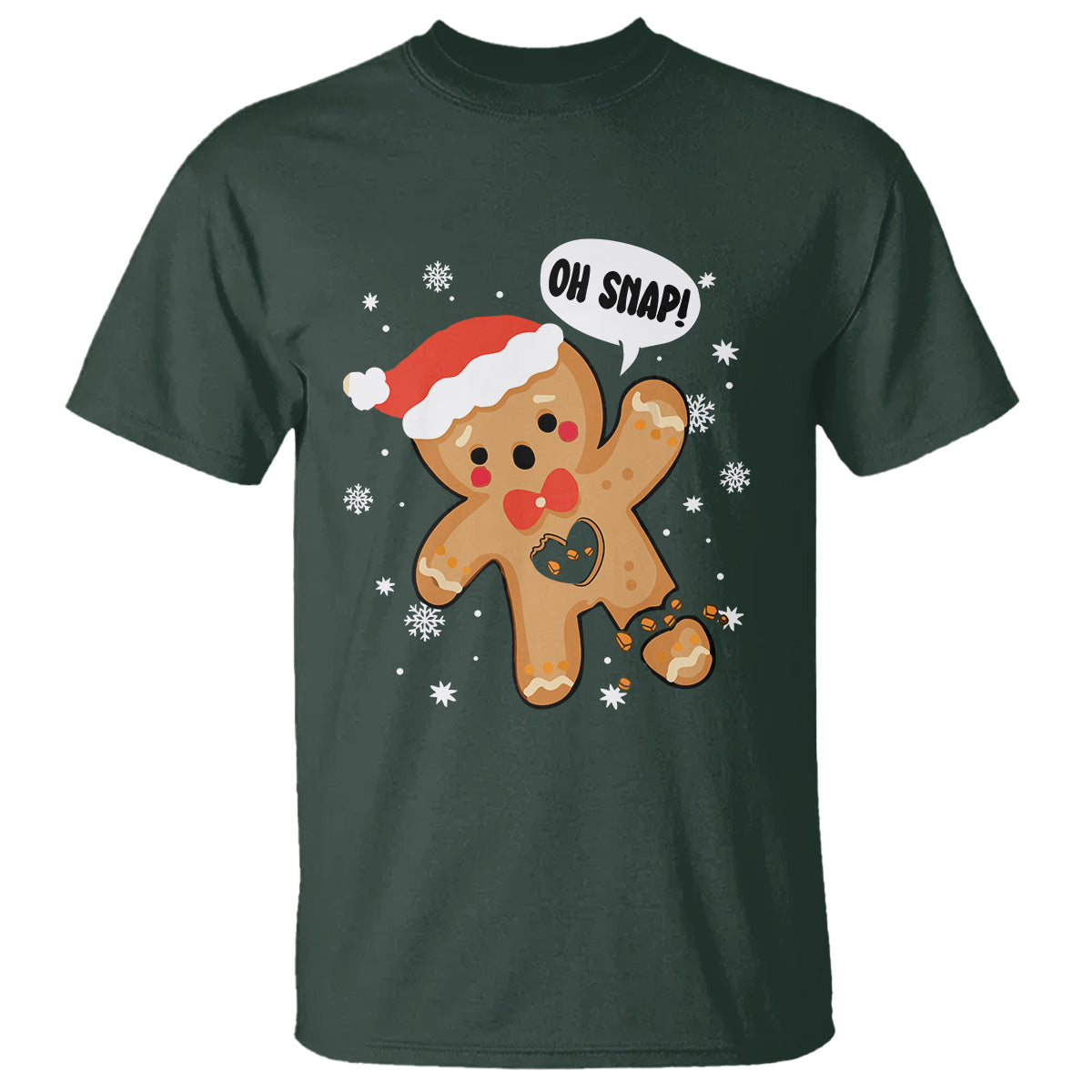 op-snap-gingerbread-broken-heart-single-christmas-t-shirt
