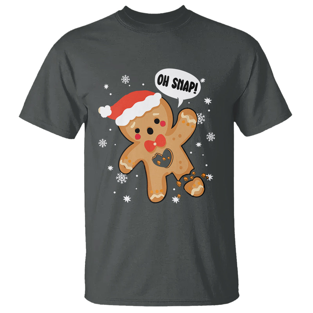 op-snap-gingerbread-broken-heart-single-christmas-t-shirt