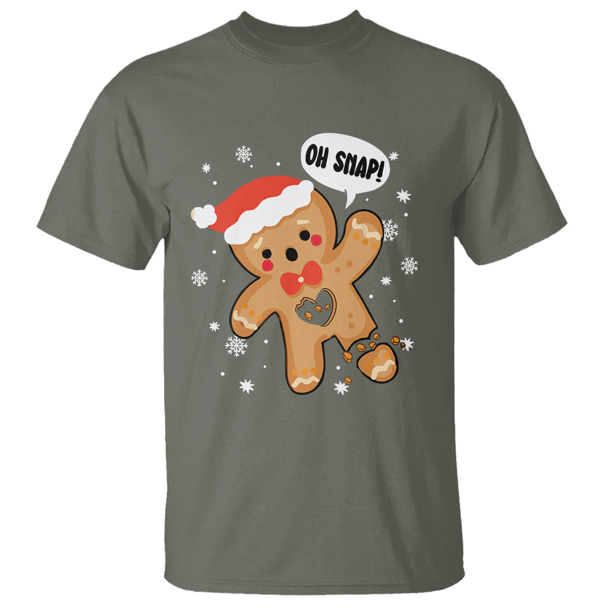 op-snap-gingerbread-broken-heart-single-christmas-t-shirt