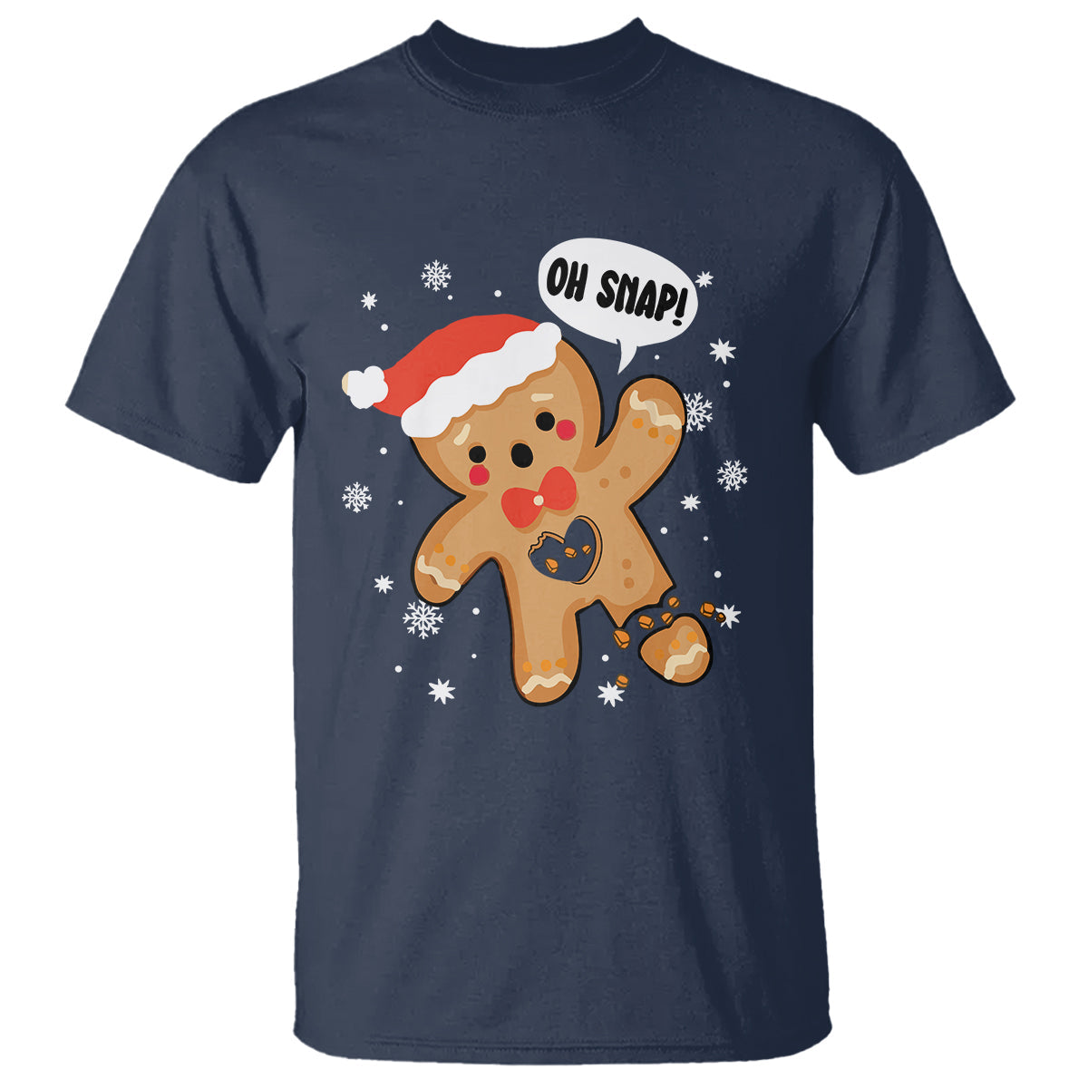 op-snap-gingerbread-broken-heart-single-christmas-t-shirt