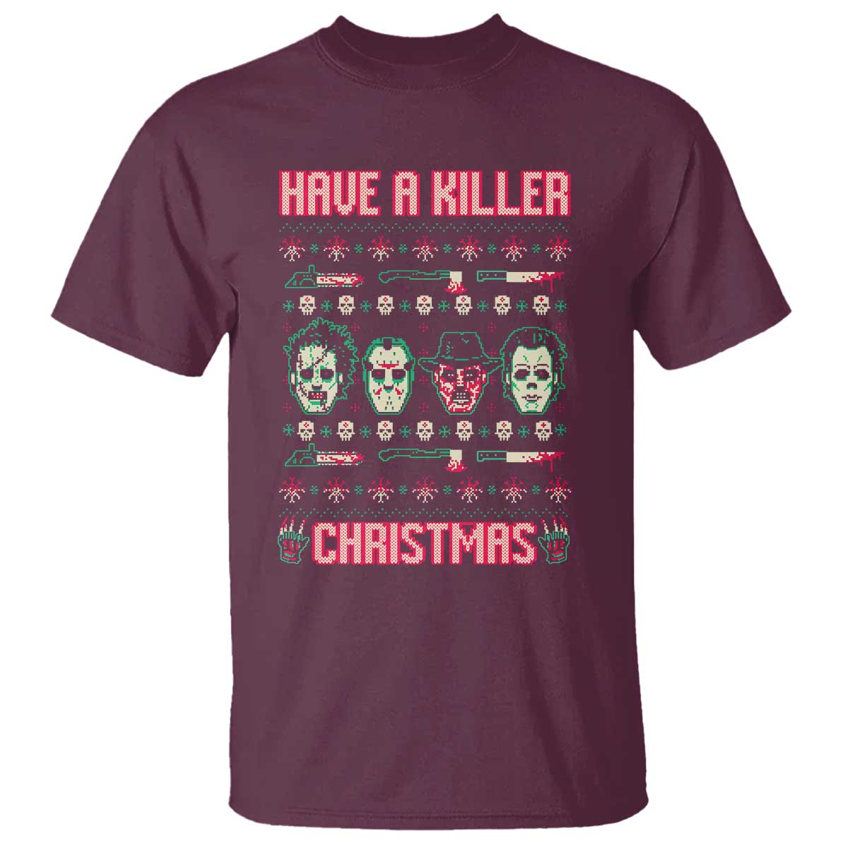 horror-xmas-t-shirt-have-a-killer-christmas-horror-characters