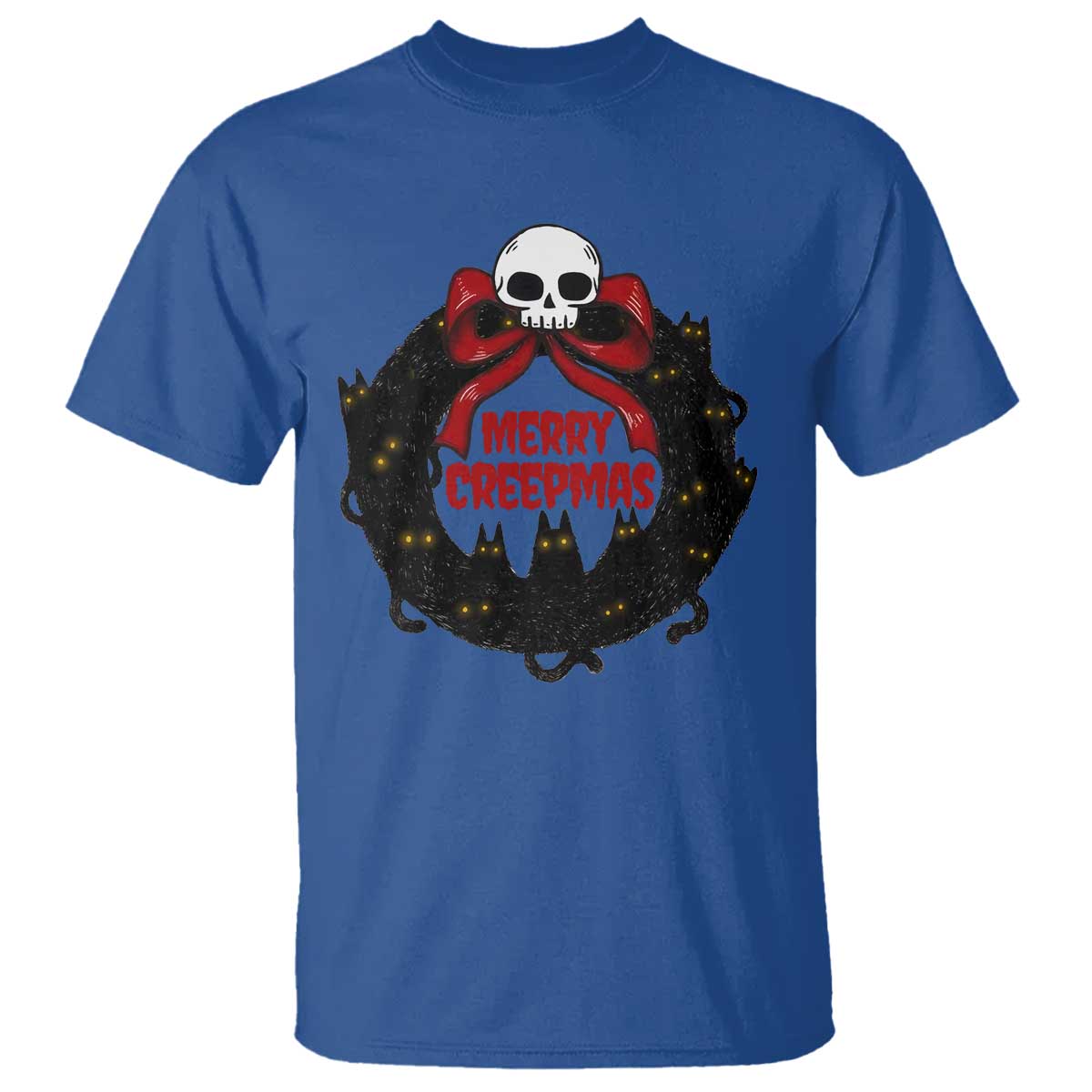 gothic-christmas-t-shirt-merry-creepmas-cat-wreath
