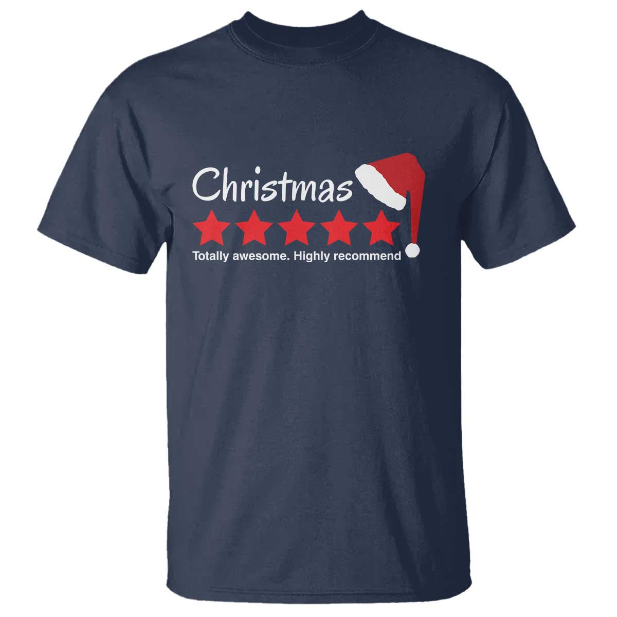 funny-christmas-t-shirt-five-stars-totally-awesome-highly-recommend