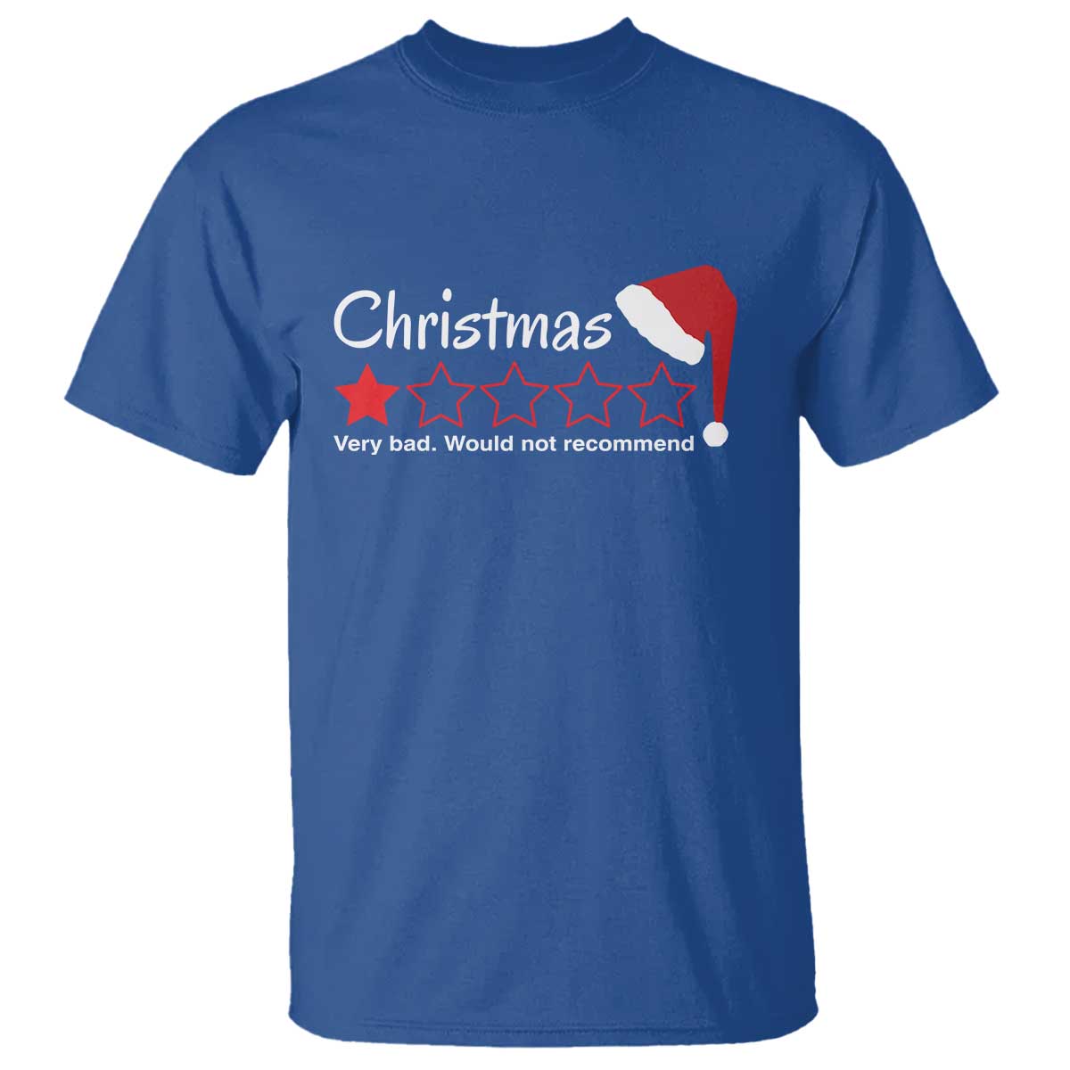 funny-christmas-bah-humbug-t-shirt-one-star-very-bad-would-not-recommend