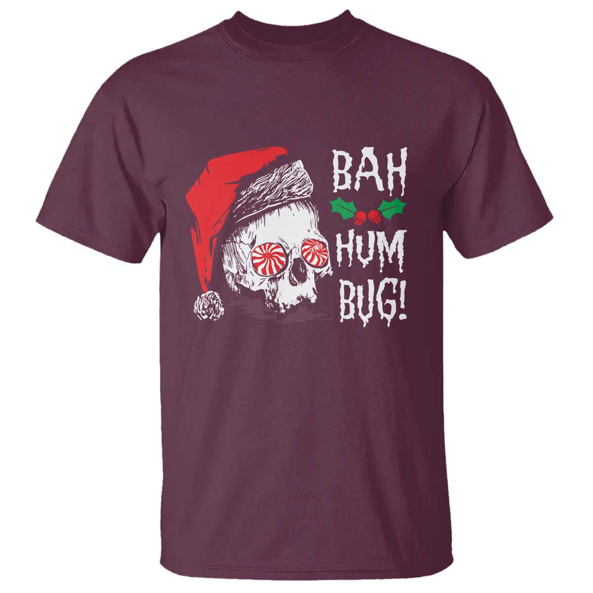 christmas-bah-humbug-skull-santa-hat-t-shirt