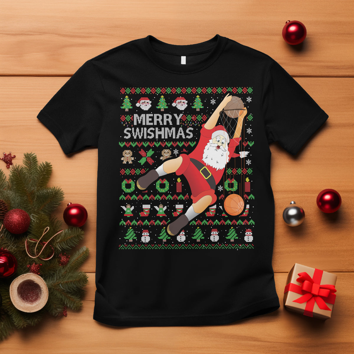 christmas-t-shirt-merry-swishmas-santa-baseketball-player