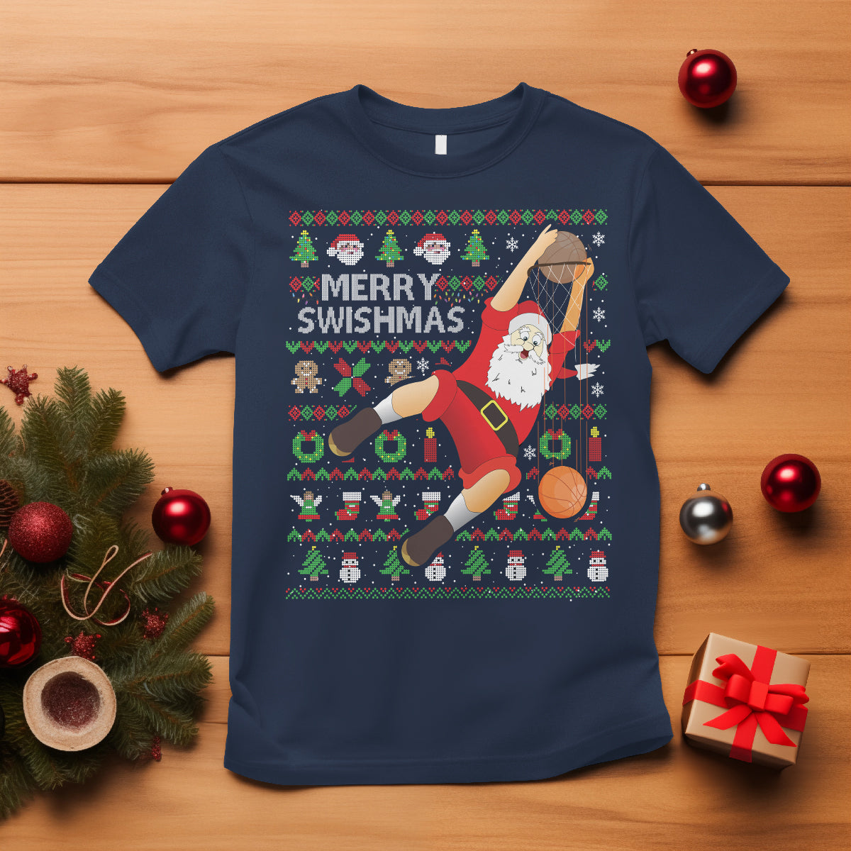 christmas-t-shirt-merry-swishmas-santa-baseketball-player