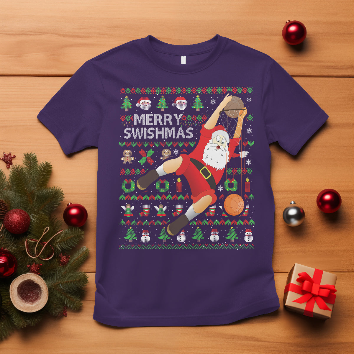 christmas-t-shirt-merry-swishmas-santa-baseketball-player