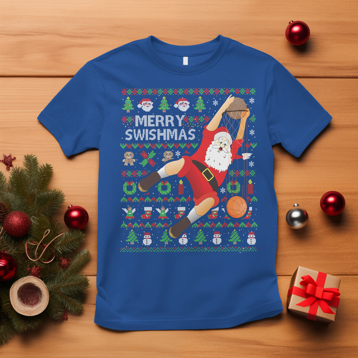 christmas-t-shirt-merry-swishmas-santa-baseketball-player
