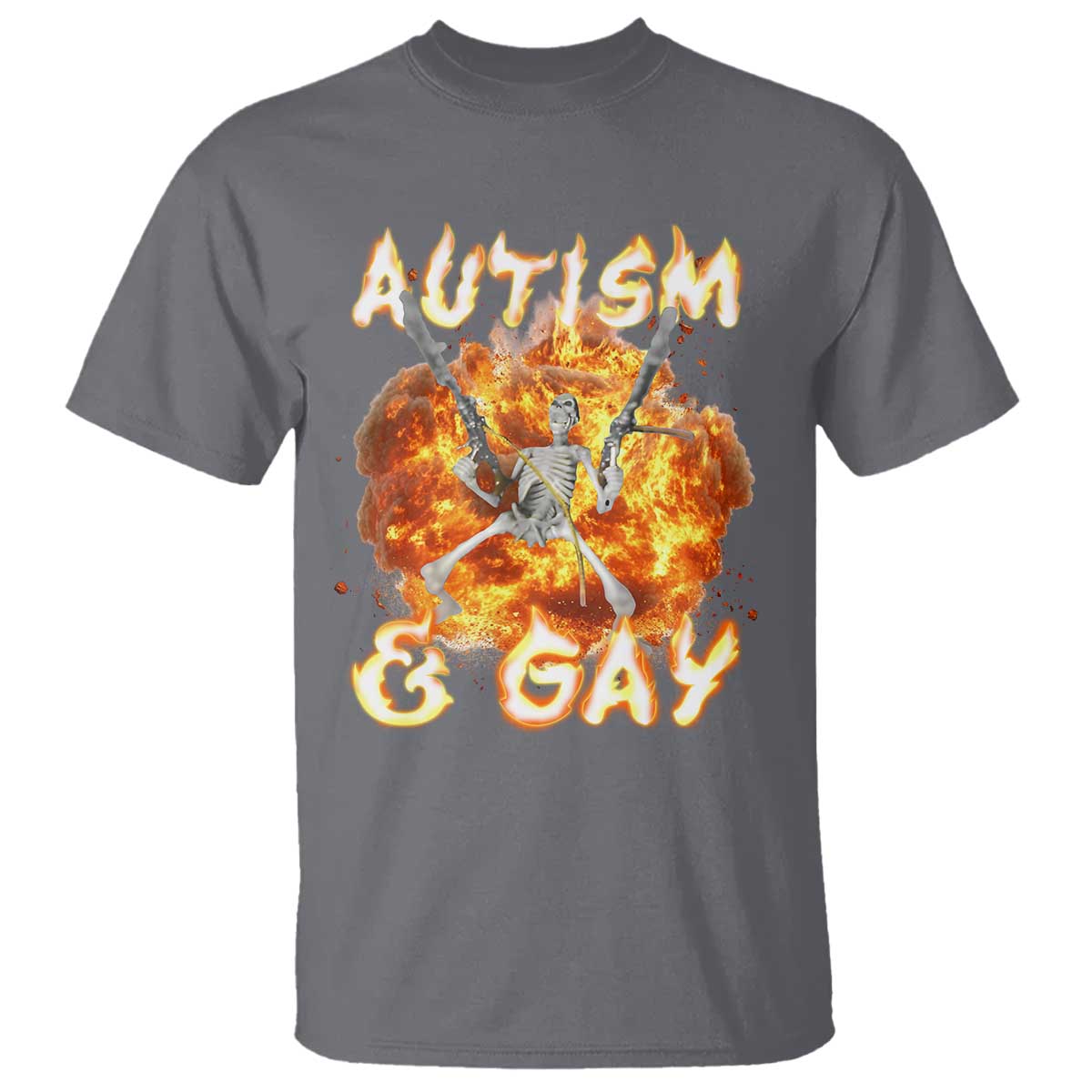 funny-skeleton-meme-t-shirt-autistic-and-gay