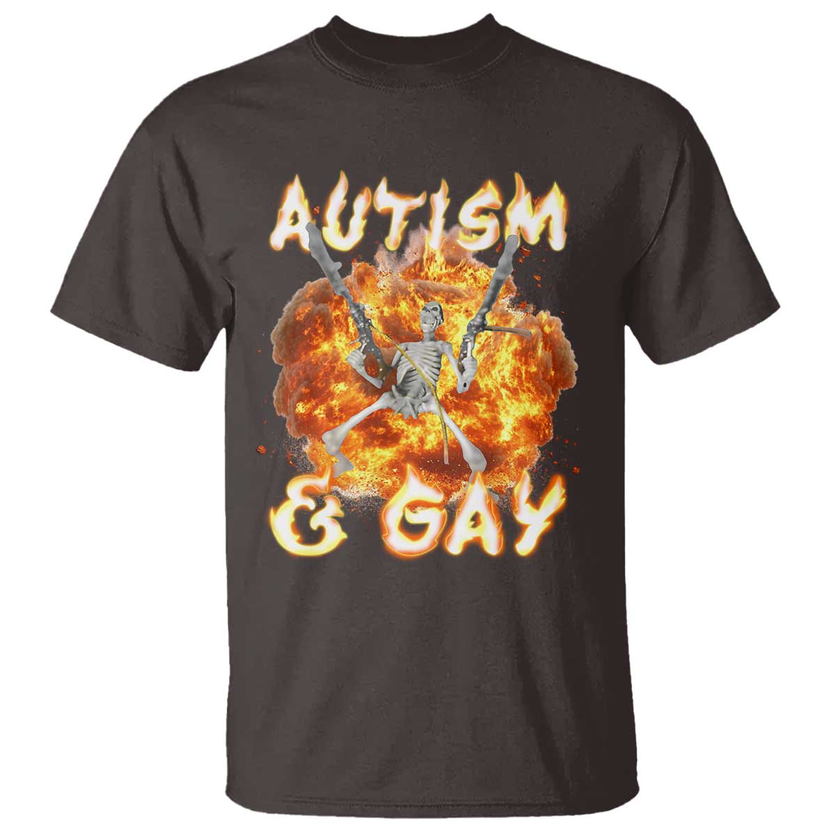 funny-skeleton-meme-t-shirt-autistic-and-gay