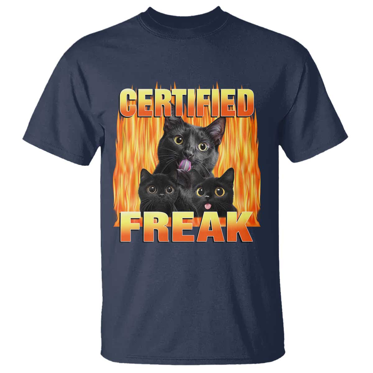 funny-cat-meme-t-shirt-certified-freak