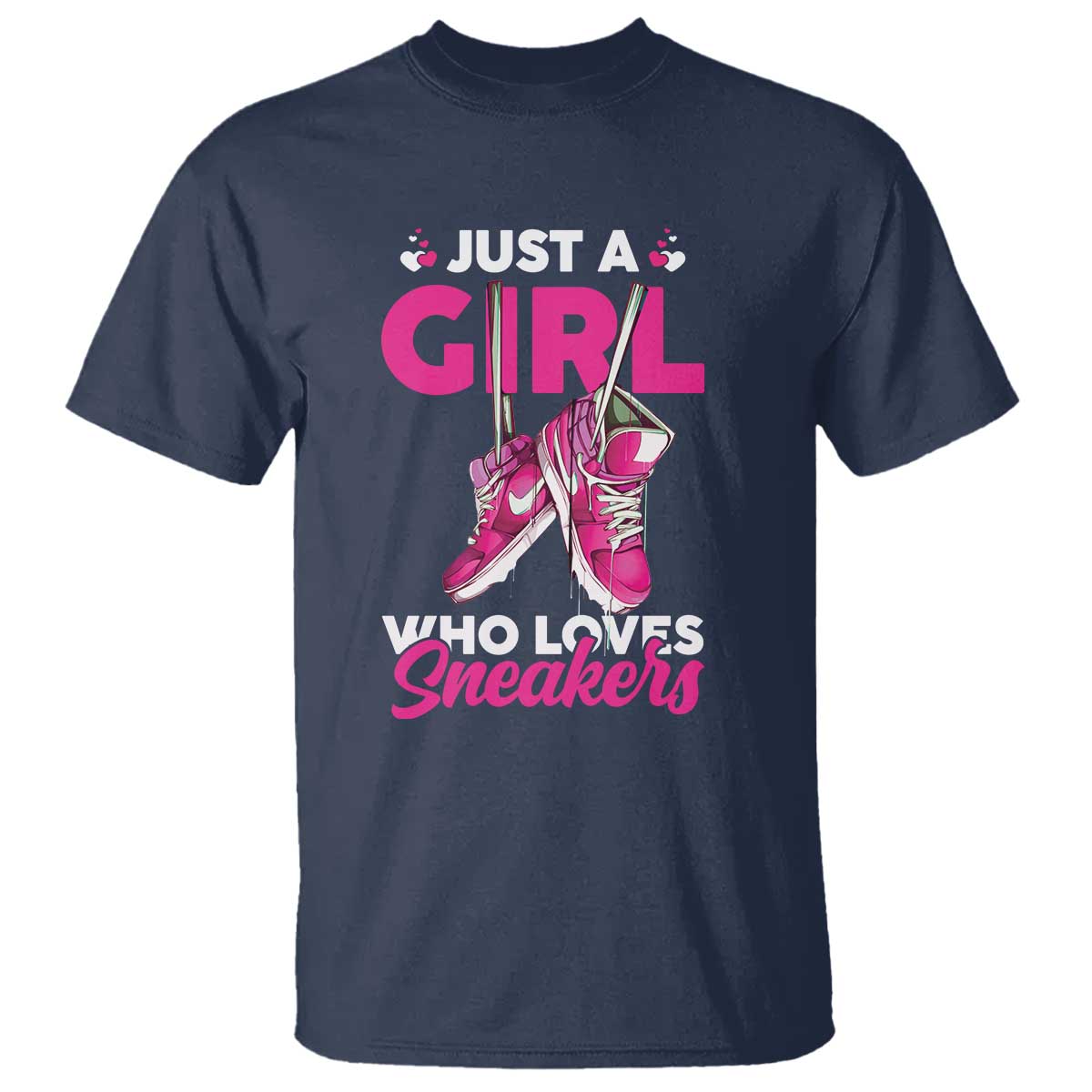 just-a-girl-who-loves-sneakers-t-shirt