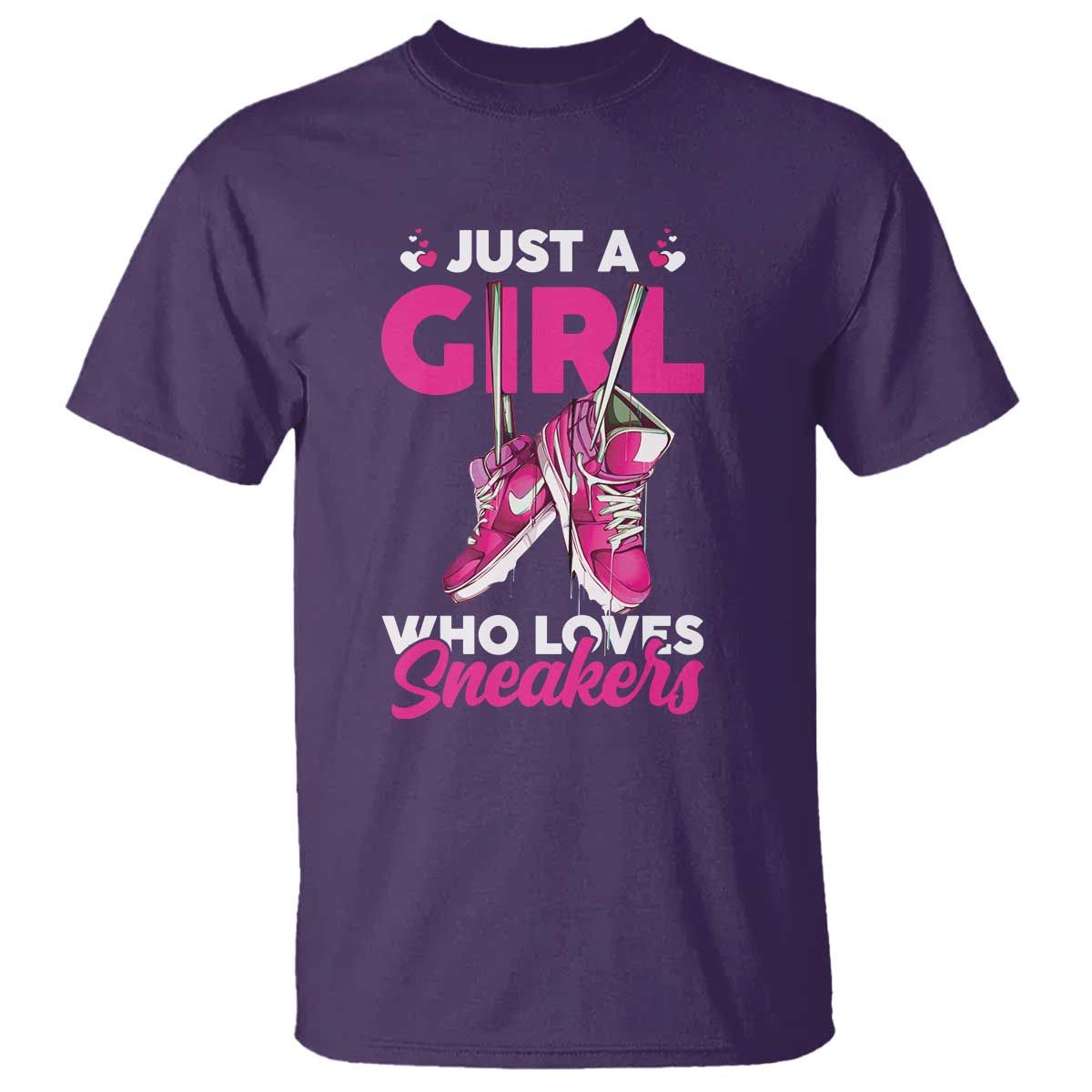 just-a-girl-who-loves-sneakers-t-shirt