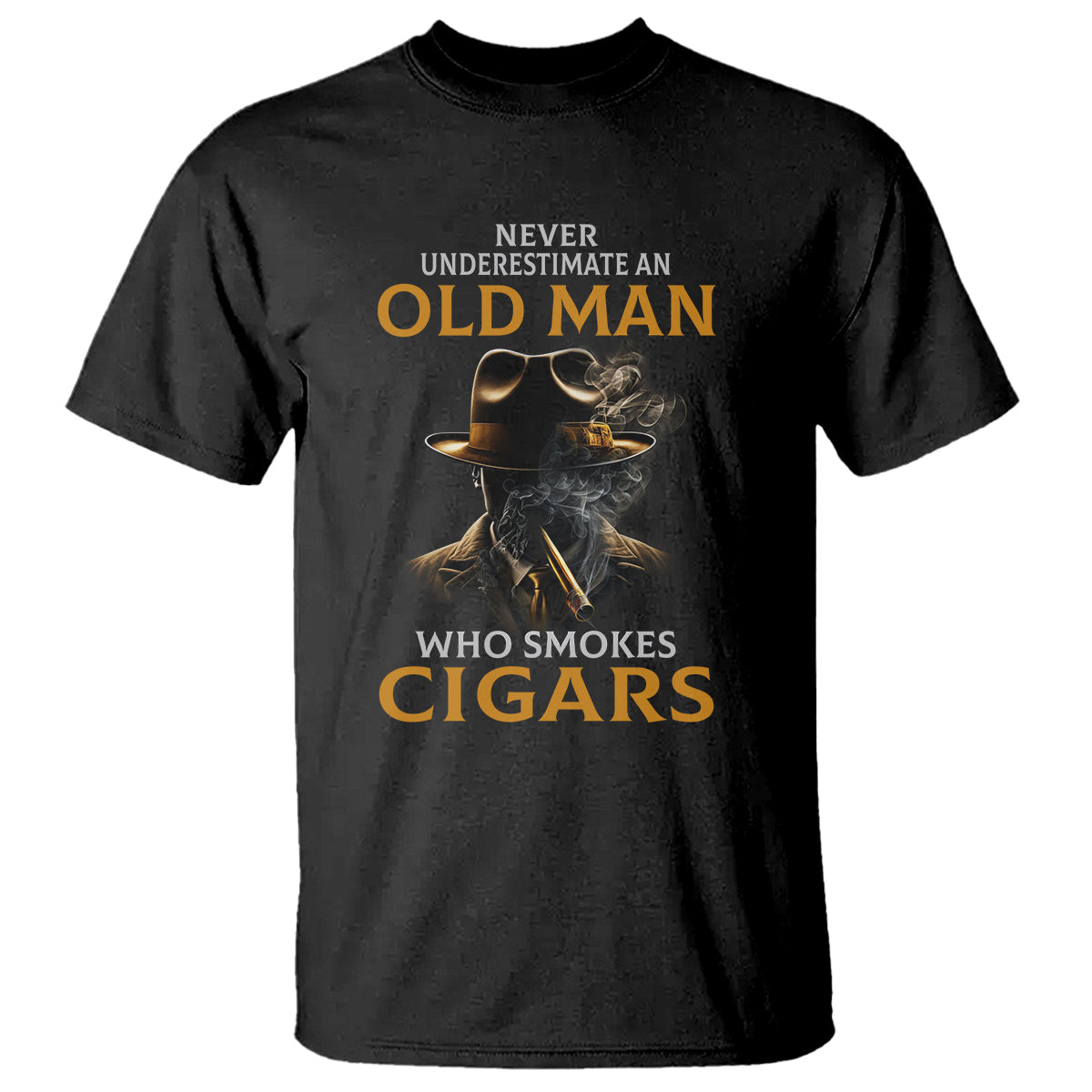 never-underestimate-an-old-man-who-smokes-cigars-t-shirt
