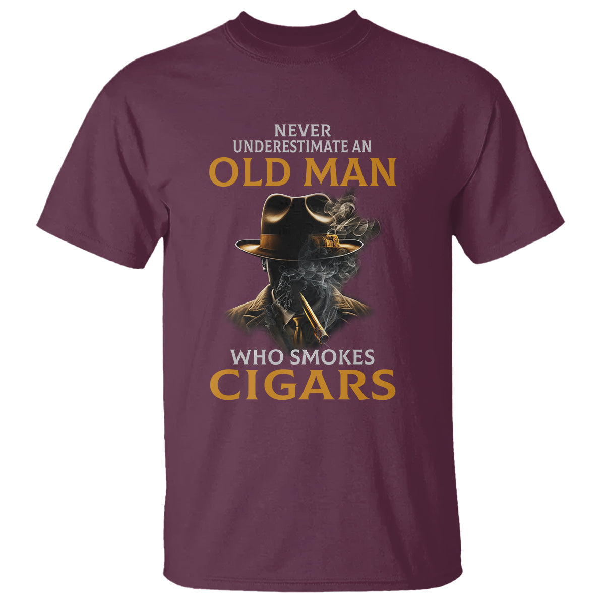 never-underestimate-an-old-man-who-smokes-cigars-t-shirt