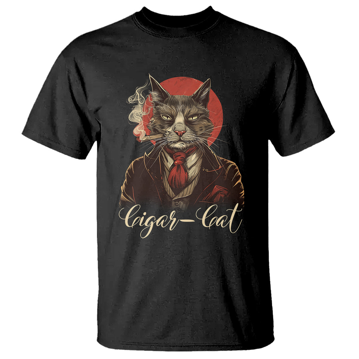 cigar-smoker-cat-lover-cigarcat-t-shirt