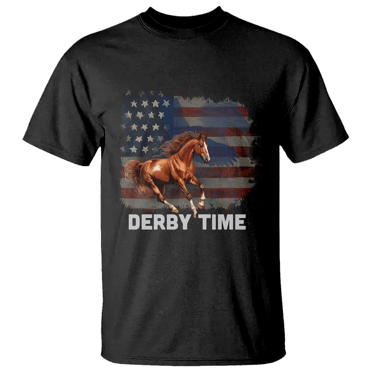 derby-time-american-flag-patriotic-horse-racing-t-shirt