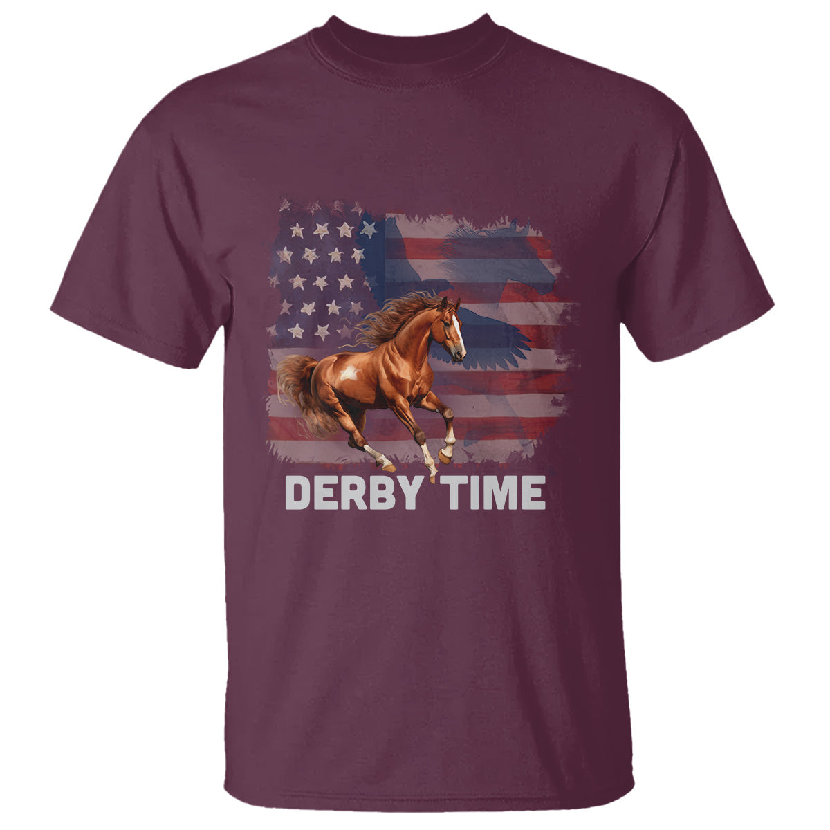 derby-time-american-flag-patriotic-horse-racing-t-shirt