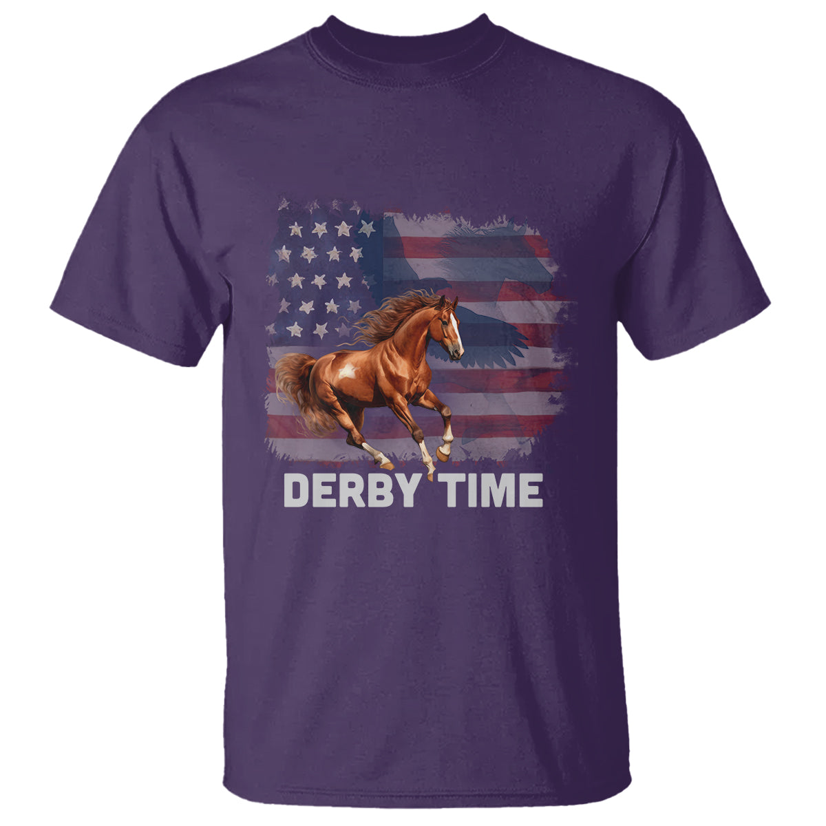 derby-time-american-flag-patriotic-horse-racing-t-shirt