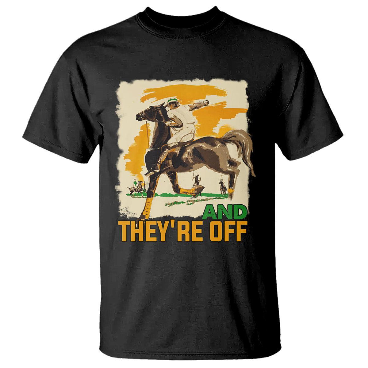 funny-horse-racing-t-shirt-and-theyre-off-horses-race-lover