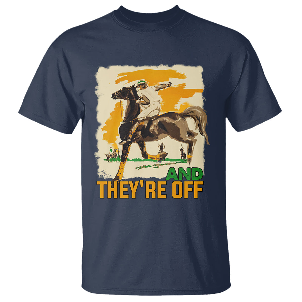 funny-horse-racing-t-shirt-and-theyre-off-horses-race-lover