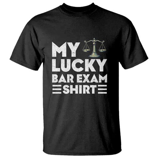 lawyer-law-school-my-lucky-bar-exam-t-shirt