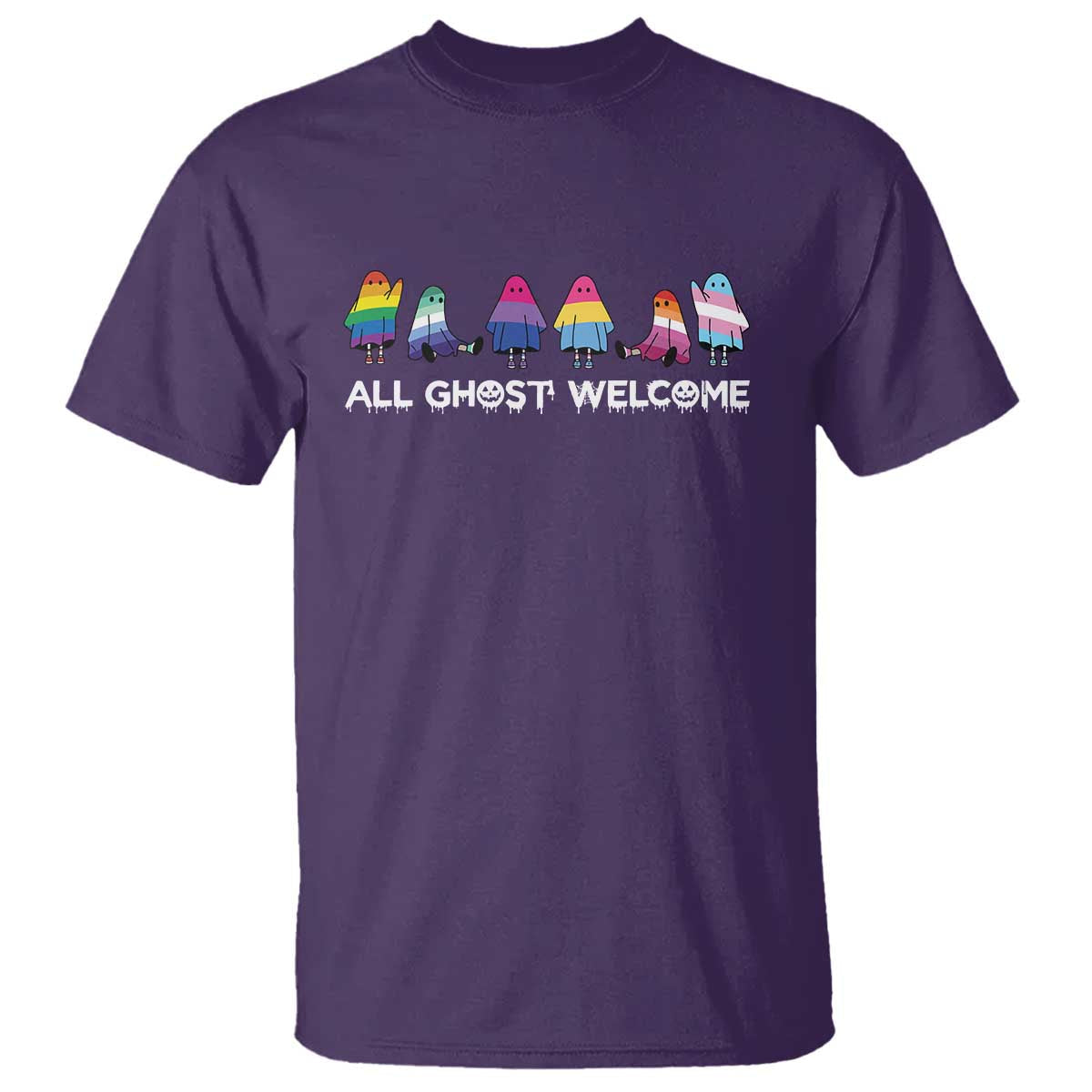 funny-halloween-t-shirt-all-ghost-welcome-cute-ghost-rainbow