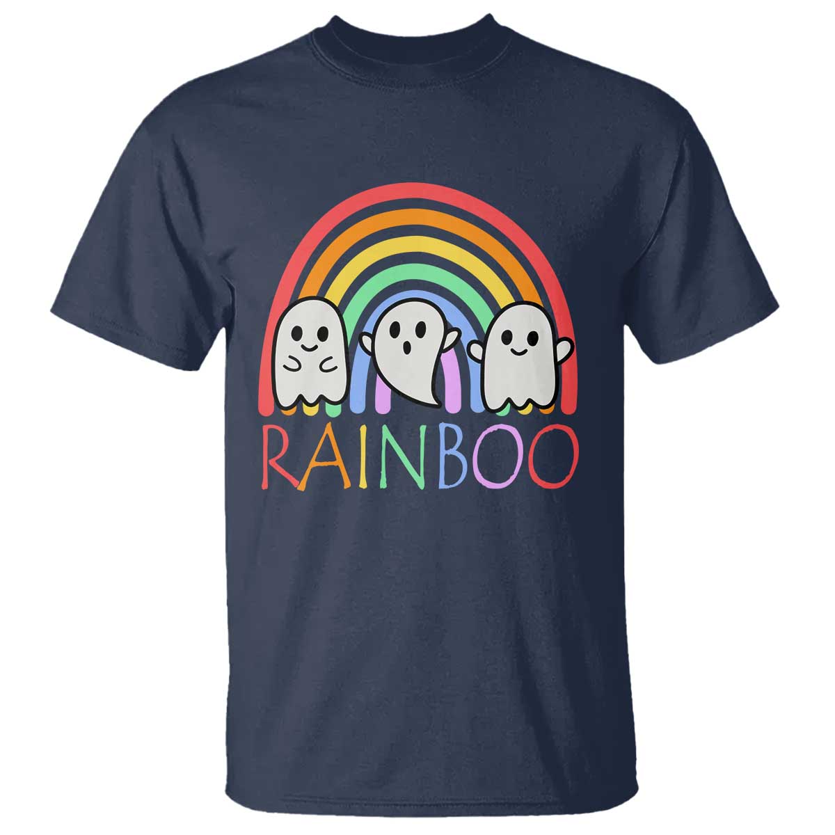 funny-halloween-t-shirt-rainboo-cute-ghost-rainbow