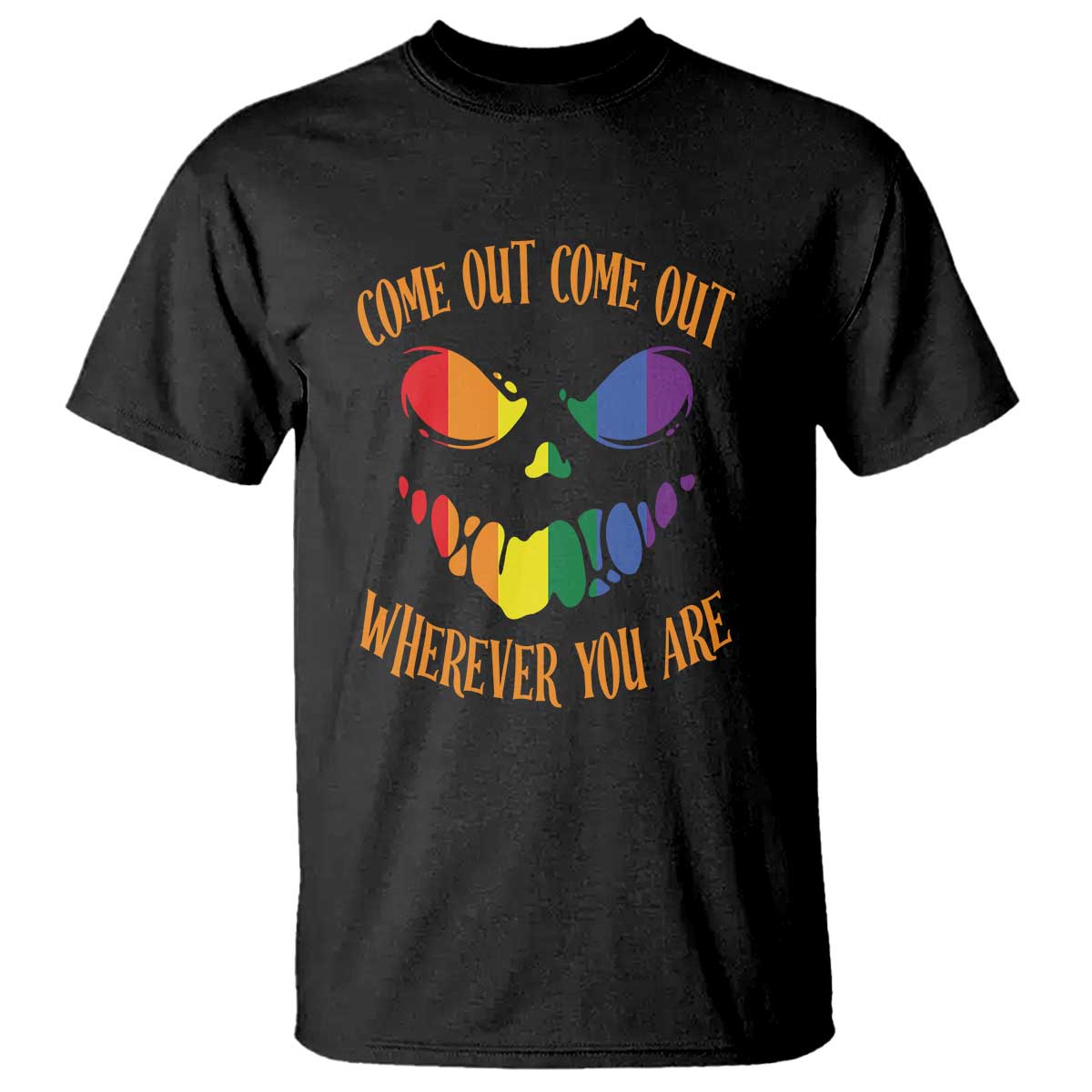 funny-halloween-lgbt-t-shirt-come-out-wherever-you-are