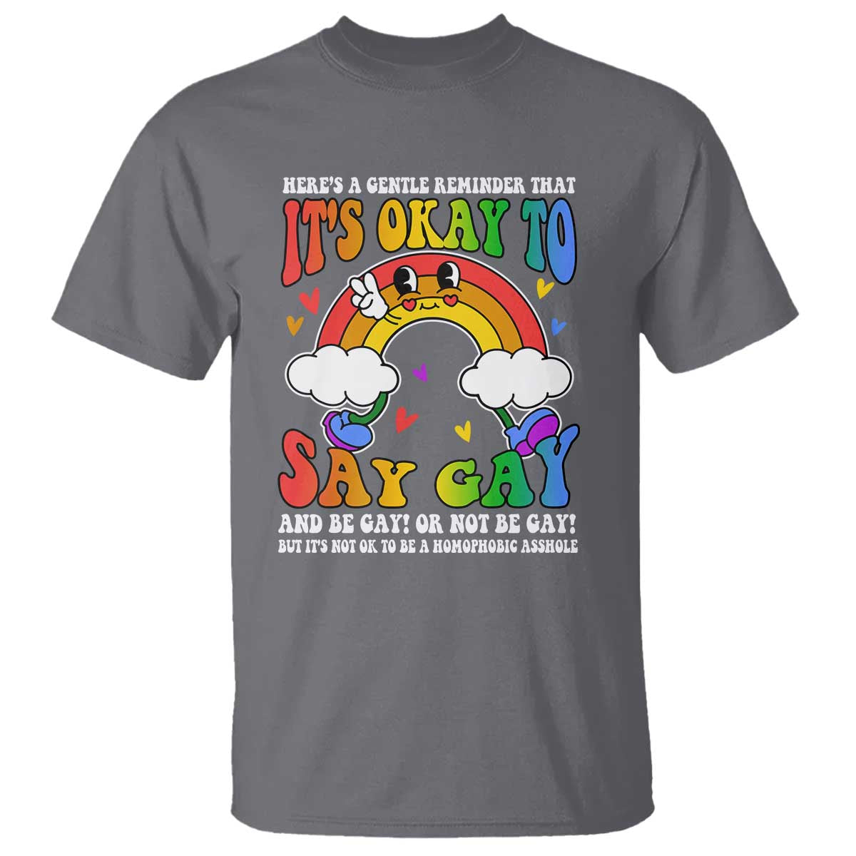 lgbt-ally-t-shirt-its-ok-to-say-gay-come-out-groovy-rainbow